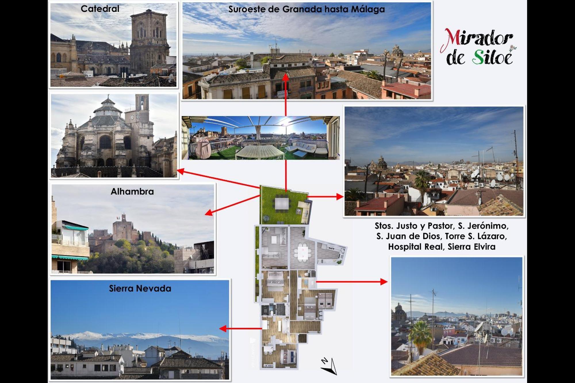 Mirador De Siloe Apartment กรานาดา ภายนอก รูปภาพ